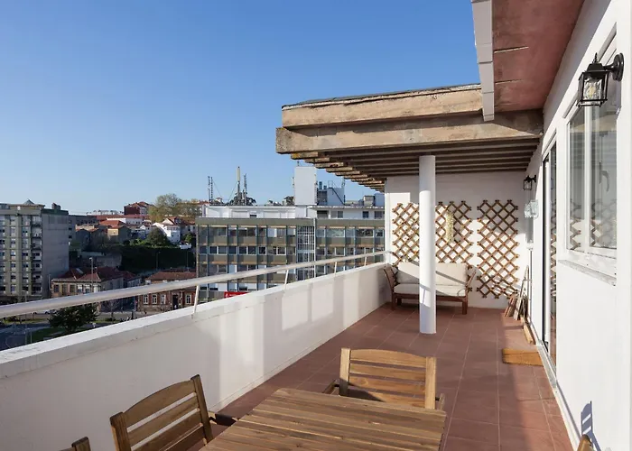 Apartment Lovelystay - Penthouse Balcony