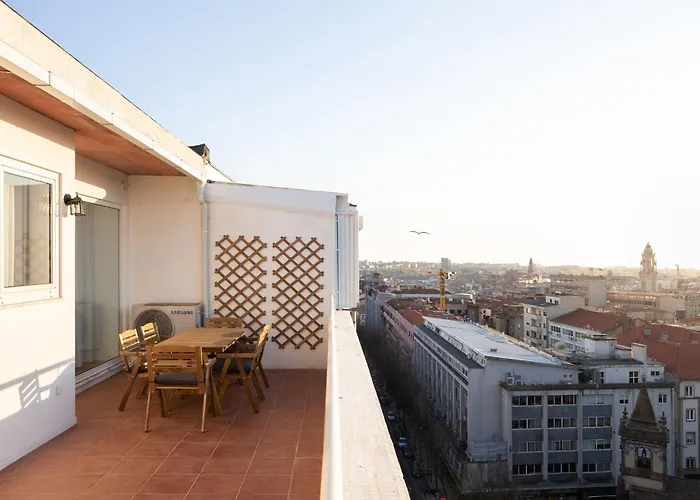 Appartement Lovelystay - Penthouse Balcony
